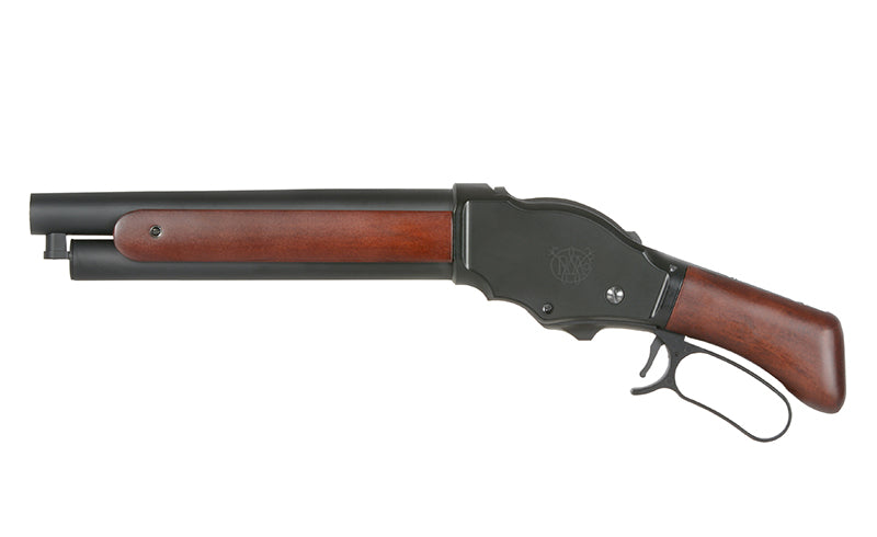 M1887 Short Lever Action Shotgun Replica - ægte træ