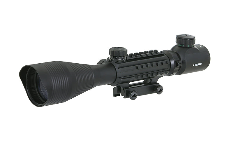 4-12x50EG Riflescope w/ Integrated Mount - Black