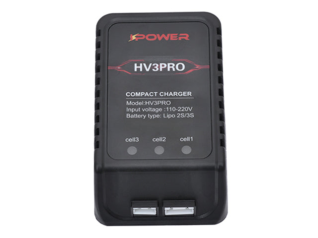 HV3PRO Oplader til LiPo/Li-ion 2S/3S