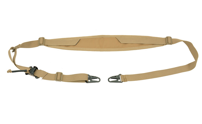 Two-point tactical sling with quick adjustment