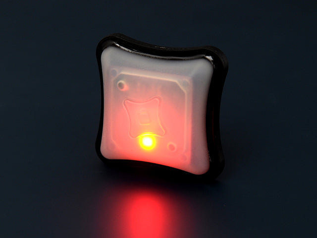 Hjelm Marker Light - Black/Red
