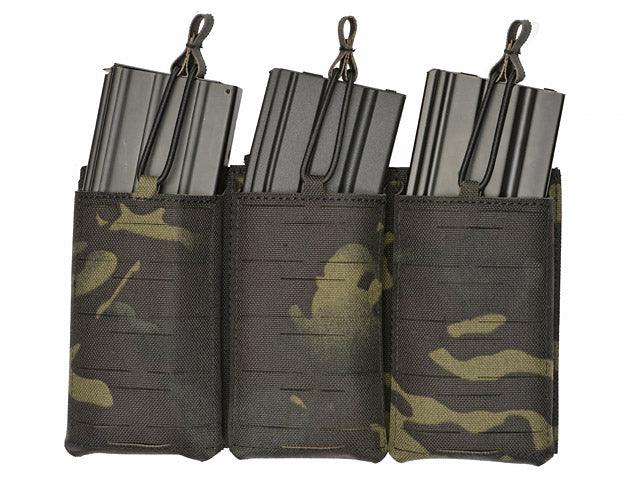 Laser-Cut Panel with 3 AR15 Magazine Pouches - MB