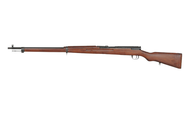 Type 38 bolt-action airsoft riffel - ægte træ