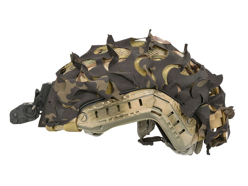 3D Laser-Cut Camouflage Cover for High-Cut Helmet - MB