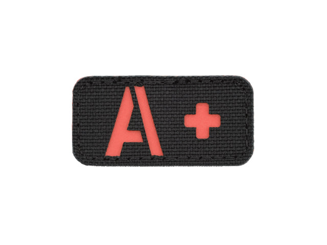 Laser Cut A+ Blood Type Patch