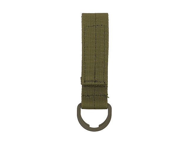 Belt/backpack strap with d-ring