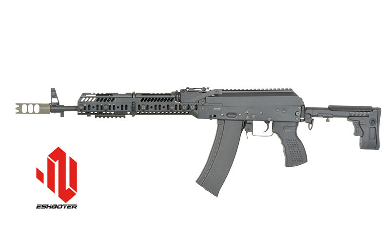CM.113A AK-74 Taktisk Riffel Eshooter ETU, GEN-2 - Sort