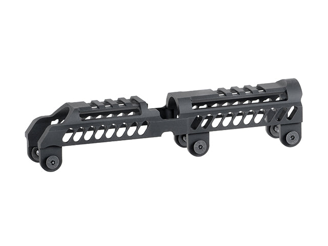 Lightweight russisk AK gas tube cover long - Sort