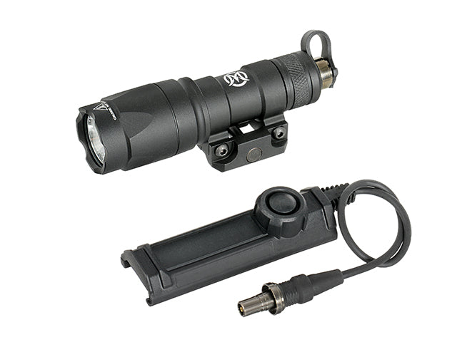 Taktisk Flashlight M300A Mini Scout Switch LED - Sort