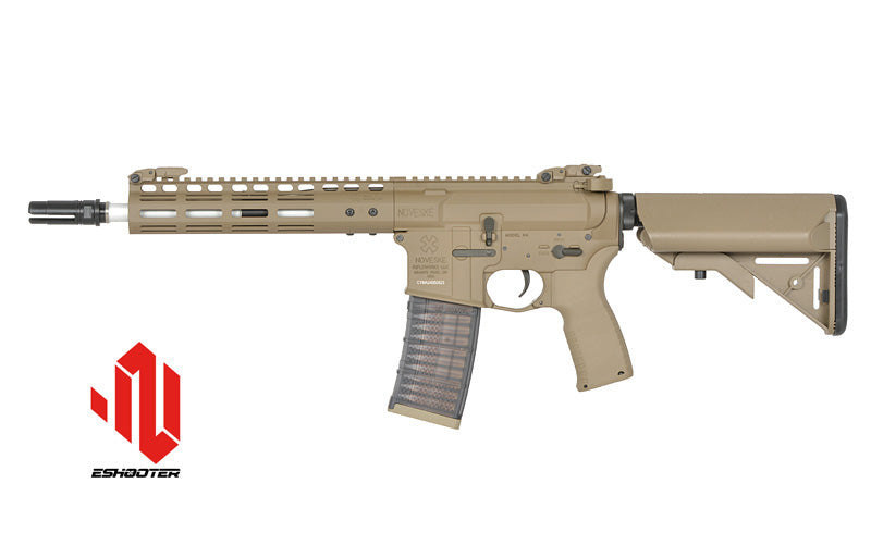 Noveske 10.5" Gen III Shorty 300BLK AEG Riffel Eshooter ETU, GEN-2 - Tan