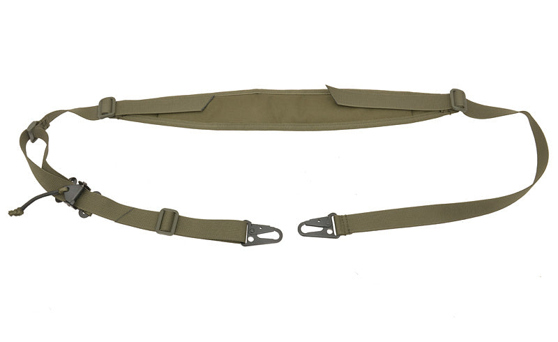 Two-point tactical sling with quick adjustment