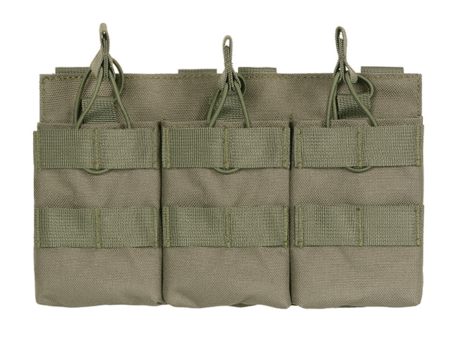 Open triple magazine pouch 7.62 - Ranger Green