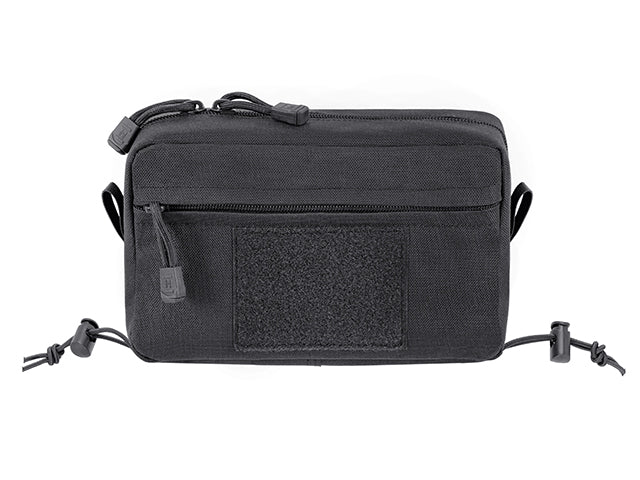 Two-Pocket Utility Pouch with Mounting Panel, Laser Cut