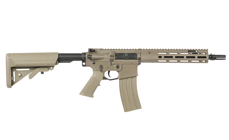 WE13 DSG 9,5" M4/AR-15 Knight's Armament Airsoft Riffel, 50 RPS, ETU - TAN