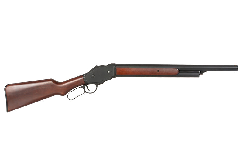 M1887 Lever Action Long Shotgun Replica - ægte træ
