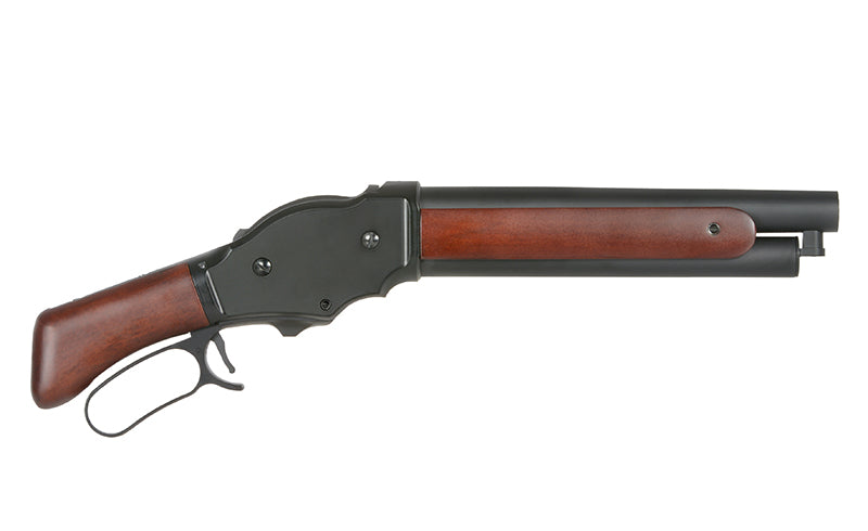M1887 Short Lever Action Shotgun Replica - ægte træ