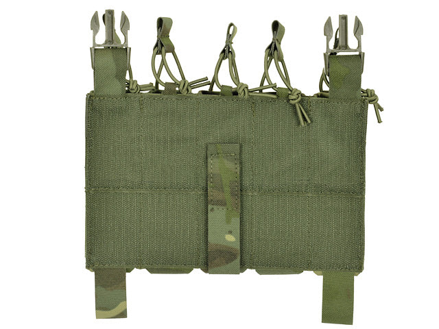 MP5 5-Magazine Pouch, Buckle-Up, Laser-Cut - Multicamo Tropic