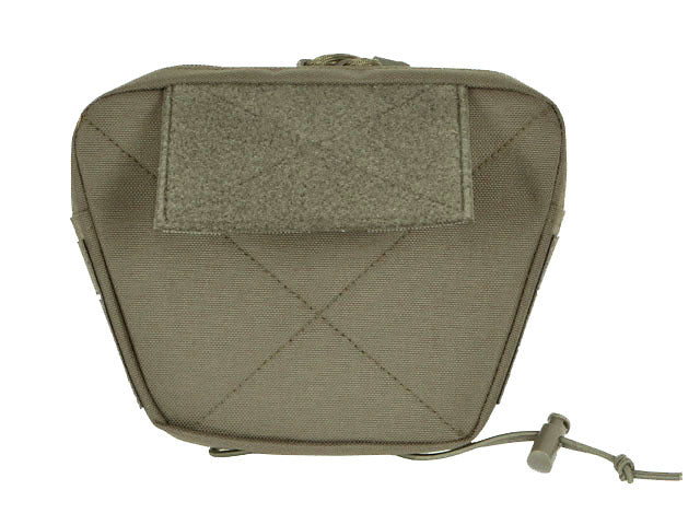 Lower utility pouch for accessories with shockcord retention, Laser Cut