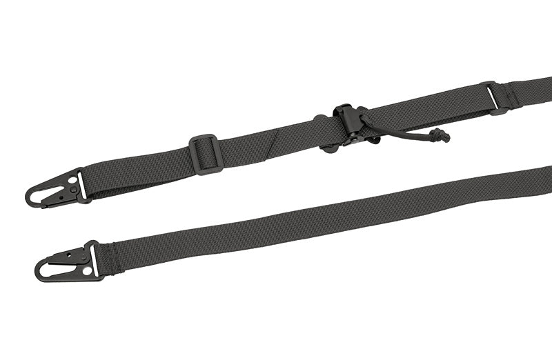 Two-point tactical sling with quick adjustment