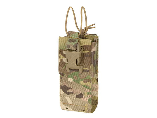 Open-Top Laser Cut Radio Pouch - Multicamo