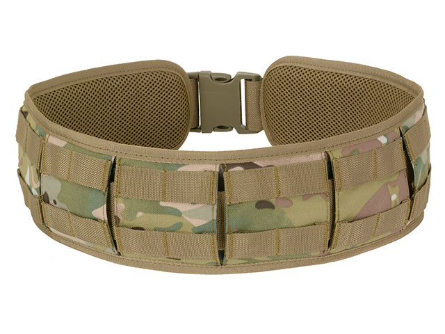 Padded MOLLE Combat Belt (XL) - Multicamo