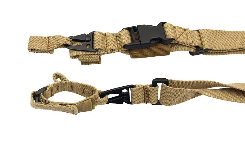 Cotton gun sling for MP5/G3/M4 series - coyote