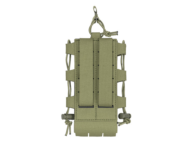 Laser Cut Adjustable Radio / Bottle Pouch with Shockcord
