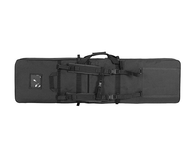 47 inches double rifle gun case - black