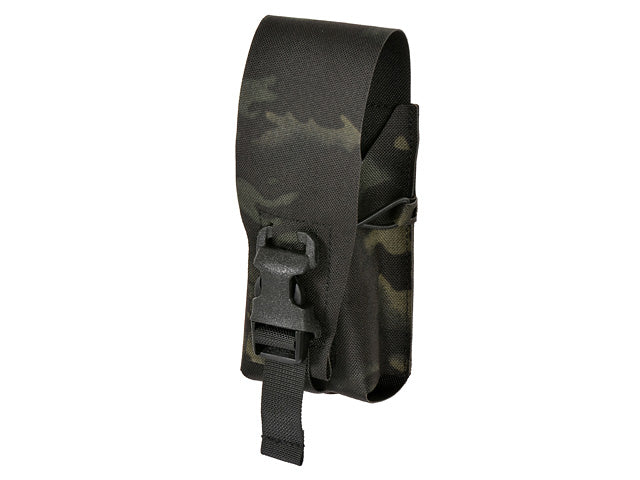 M18 Grenade / 0.5 L Bottle Pouch Laser Cut MOLLE - Multicamo Black