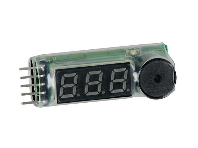 Security Alarm til LiPo batteries med digital display