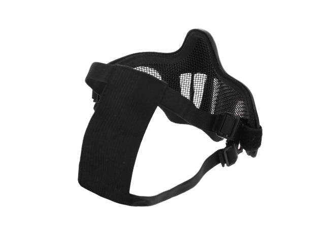 Ghost Style Mesh Face Mask - Black
