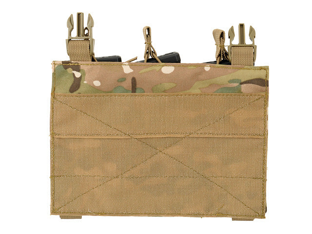 Buckle Up Triple 5.56 Pouch Panel - Multicamo