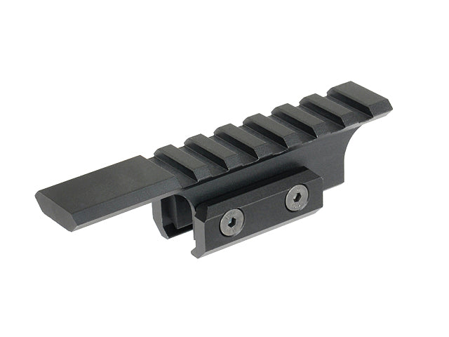 AKS-74U extended upper skinne til Rød dot - Sort
