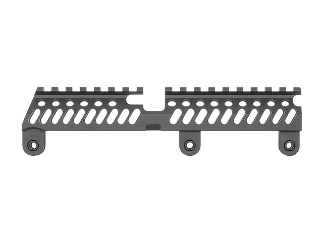 Taktisk russisk AK gas tube cover long - Sort
