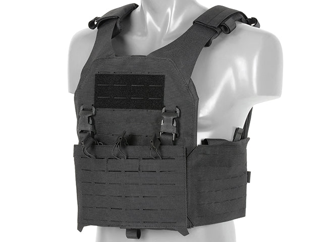 QRF Plate Carrier Laser-Cut Buckle Up with AR15/AK Magazine Pouch