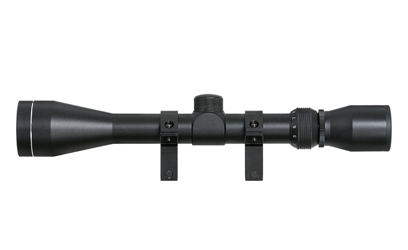 3-9x40 Rifle Scope - Black