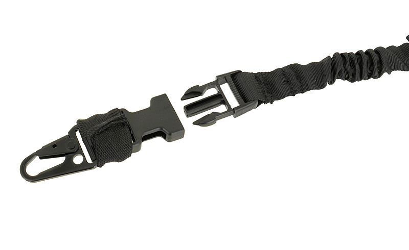 1-Point Bungee Sling w/ MOLLE Attachment - Black
