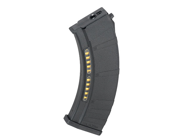 200rd CM.103 AK Reinforced polymer magasin - Sort