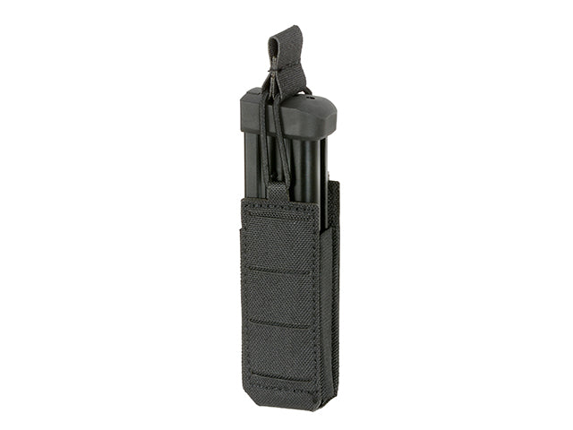 Single Elastic Laser-Cut Pistol Magazine Pouch