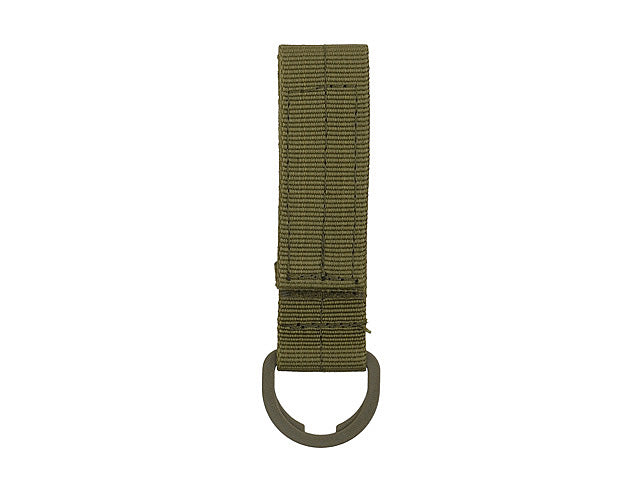 Belt/backpack strap with d-ring