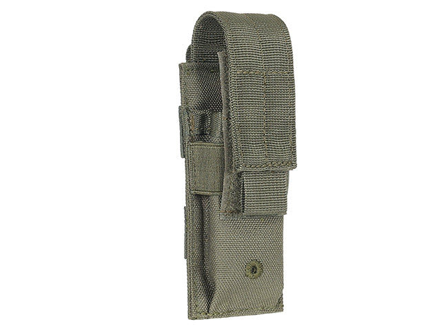 Single pistol magazine pouch with flap - Ranger Green