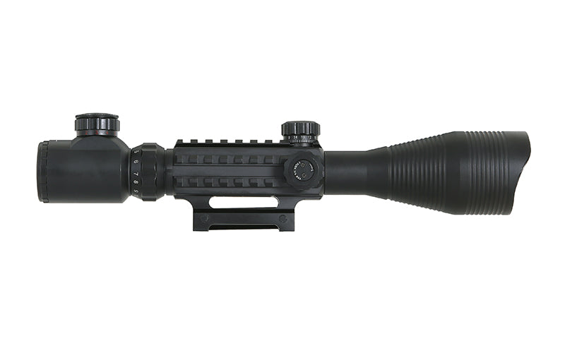 4-12x50EG Riflescope w/ Integrated Mount - Black