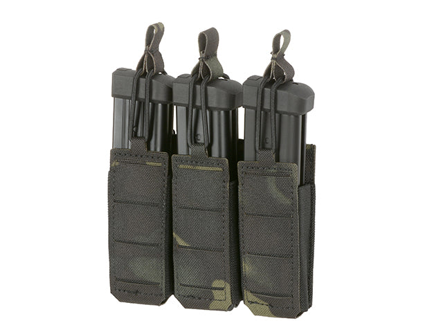 Triple Elastic Pistol Magazine Pouch Laser-cut - MB