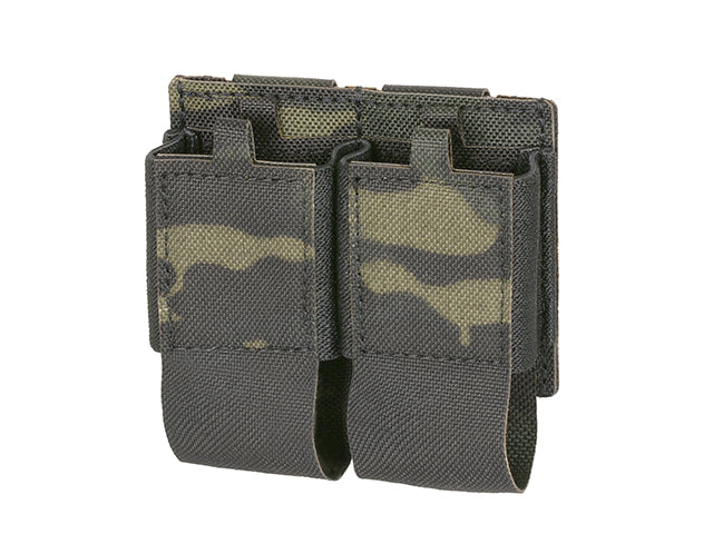 Double 40mm grenade pouch LASER CUT - Multicamo Black
