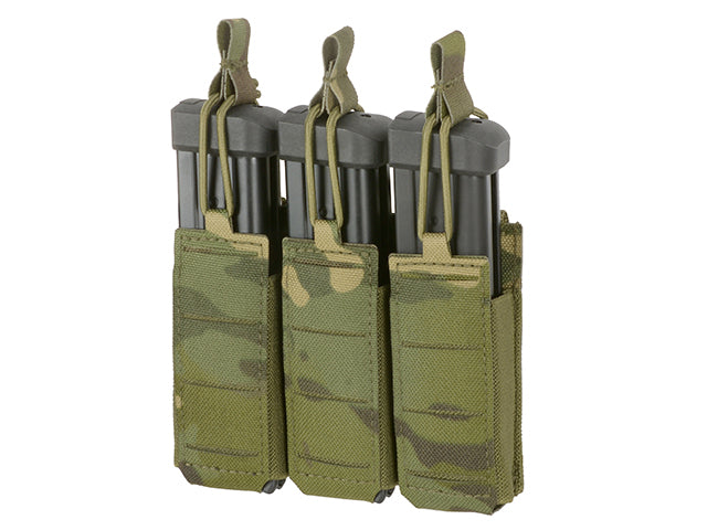 Triple Elastic Pistol Magazine Pouch Laser-cut - MT