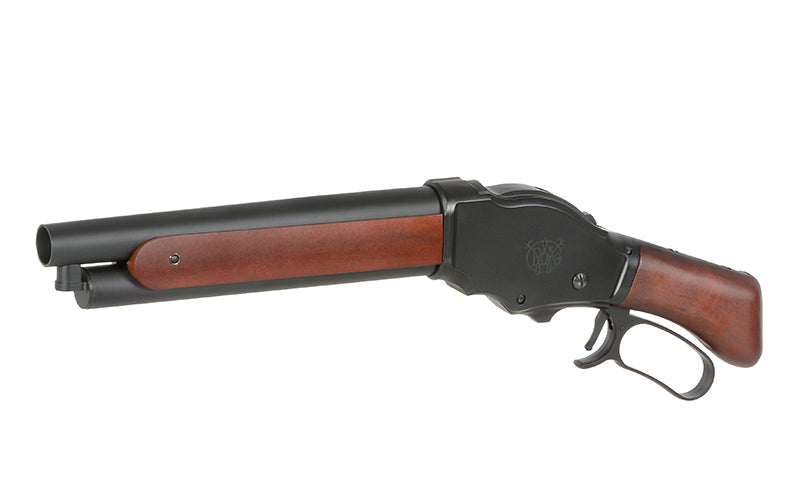 M1887 Short Lever Action Shotgun Replica - ægte træ