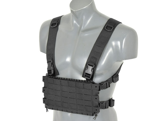 Chest Rig COMPACT - Buckle-up, MOLLE Laser Cut