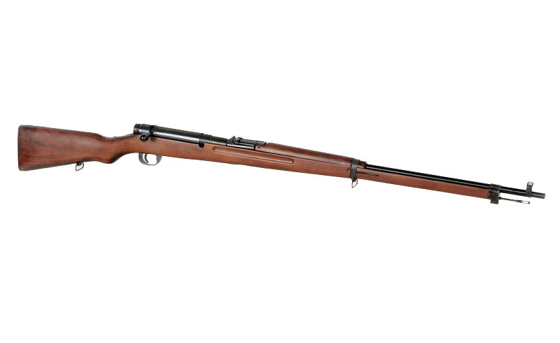 Type 38 bolt-action airsoft riffel - ægte træ
