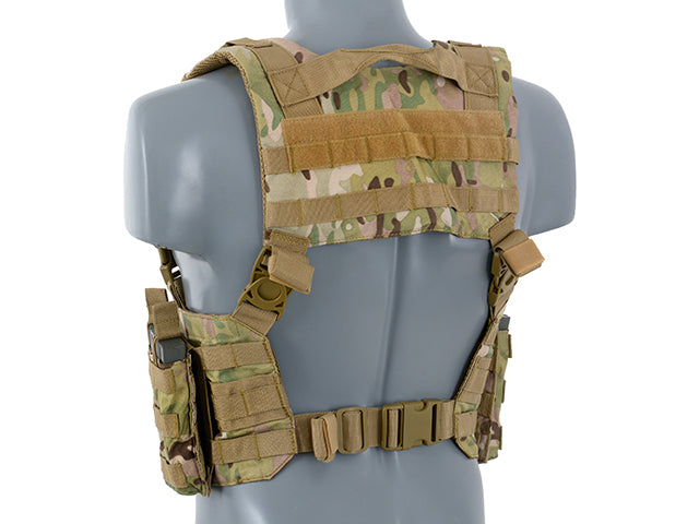 Split Front Chest Harness - Multicamo