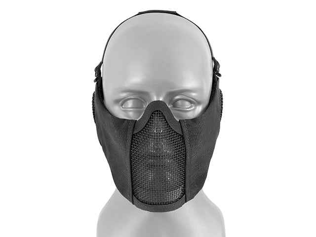 Low-Profile Mesh Mask with Cheek and Ear Protection type B
